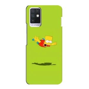 Чjхол з Сімпсонами для Infinix Note 10 (VPrint) (Барт Сімпсон)