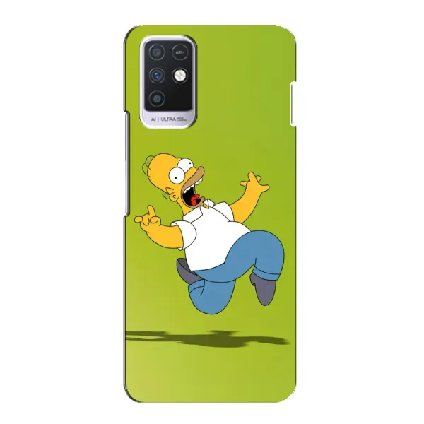 Чохол з принтом «Гомер Сімпсон» для Infinix Note 10 Чохол з принтом «Гомер Сімпсон» для Infinix Note 10