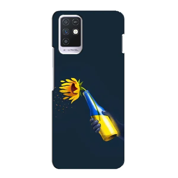 Чехол с принтом «Коктейль молотова» для Infinix Note 10