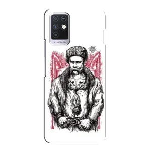 Чохли для Infinix Note 10 с принтом Тараса Шевченко (AlphaPrint) (Козак Шевченко)