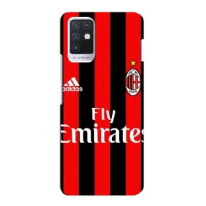 Чохли для Infinix Note 10 (VPrint) - Футбольні клуби (Milan)