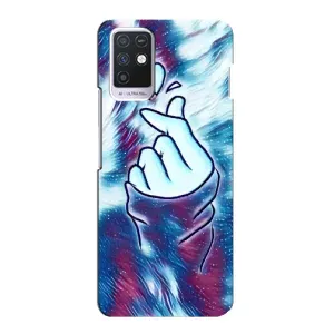 Чехол с принтом «Радужное сердце» для Infinix Note 10