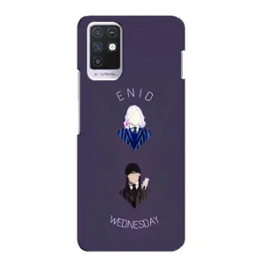 Чохли Венсдей на Infinix Note 10 Уенсдей (AlphaPrint) (Венздей і подруга)