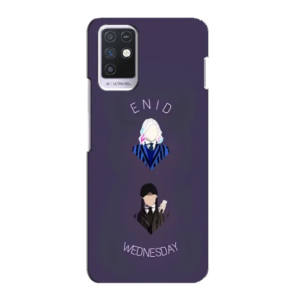 Чохол з принтом «Венздей і подруга» для Infinix Note 10 Чохол з принтом «Венздей і подруга» для Infinix Note 10