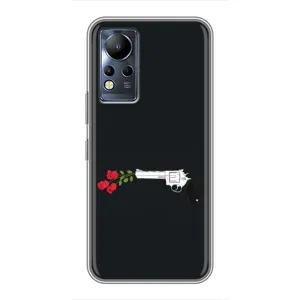 Чехлы (ART) Цветы на Infinix Note 11 Pro (VPrint) (Неочікувані квіти)