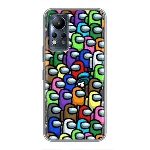 Чехол Амонг Ас для Infinix Note 11 Pro (AlphaPrint)