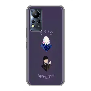 Чохли Венсдей на Infinix Note 11 Уенсдей (AlphaPrint) (Венздей і подруга)