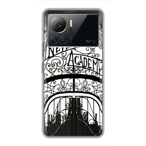 Чехол с принтом «Ворота Академии Невермор» для Infinix Note 12 2023