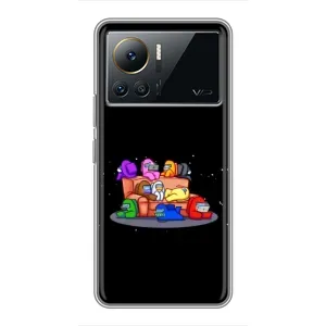 Чохли Амонг Ас для Infinix Note 12 2023 (AlphaPrint) (Амонг-ас)