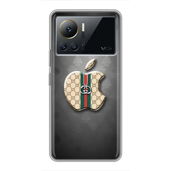 Чохол з принтом «Apple gucci» для Infinix Note 12 2023