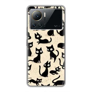 Чехол с рисунком кот на Infinix Note 12 2023