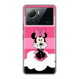 Эксклюзивный чехол для Infinix Note 12 2023 (AlphaPrint - Мультяшные) (Девочка Maus)