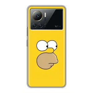 Чехол с Симпсонами для Infinix Note 12 2023 (VPrint) (Гомер)