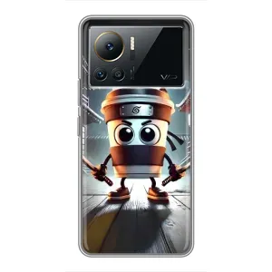Чехол с мемом Тралалело тралала на Infinix Note 12 2023 (Капучино асасино)
