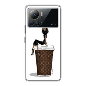 Чохли Луі Вітон для Infinix Note 12 2023 (AlphaPrint - LOUIS VUITTON) (кава LOUIS VUITTON)