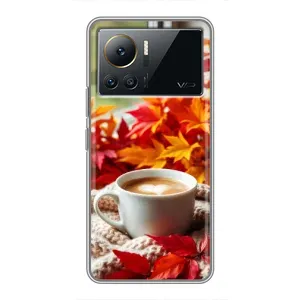 Чехол с уникальным дизайном «Осень с кофе» для Infinix Note 12 2023
