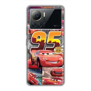 Силиконовый чехол Маквин для Infinix Note 12 2023 (Коллаж Молния Маквин)