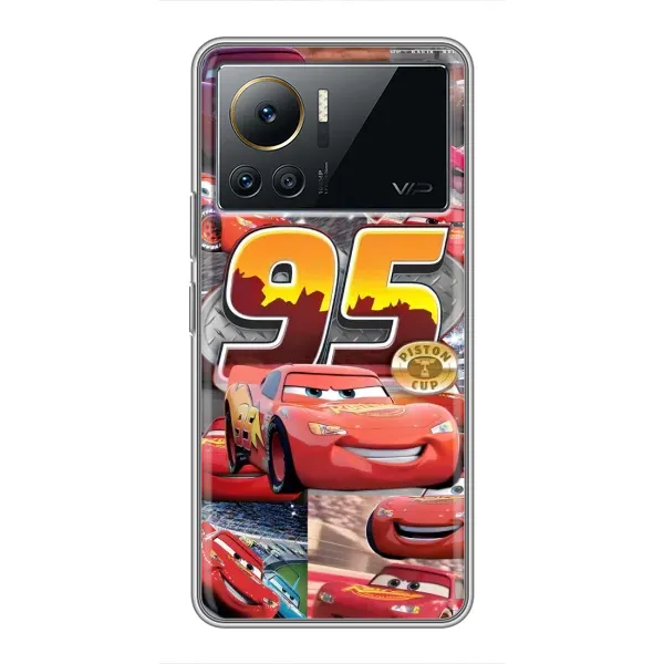 Чехол с принтом «Коллаж Молния Маквин» для Infinix Note 12 2023