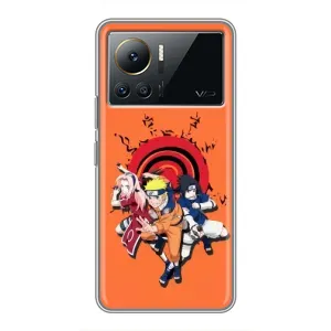 Чехол с принтом «команда Наруто» для Infinix Note 12 2023