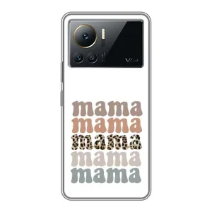 Чохол з принтом «Текстовий колаж мама» для Infinix Note 12 2023
