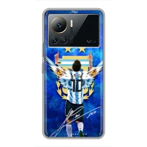 Чехлы для Infinix Note 12 2023 (Leo чемпион) (AlphaPrint) (Месси сборная)
