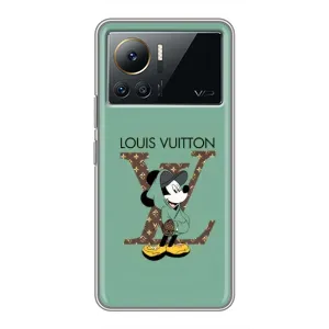 Чохли Луі Вітон для Infinix Note 12 2023 (AlphaPrint - LOUIS VUITTON) (Міккі Маус LV)