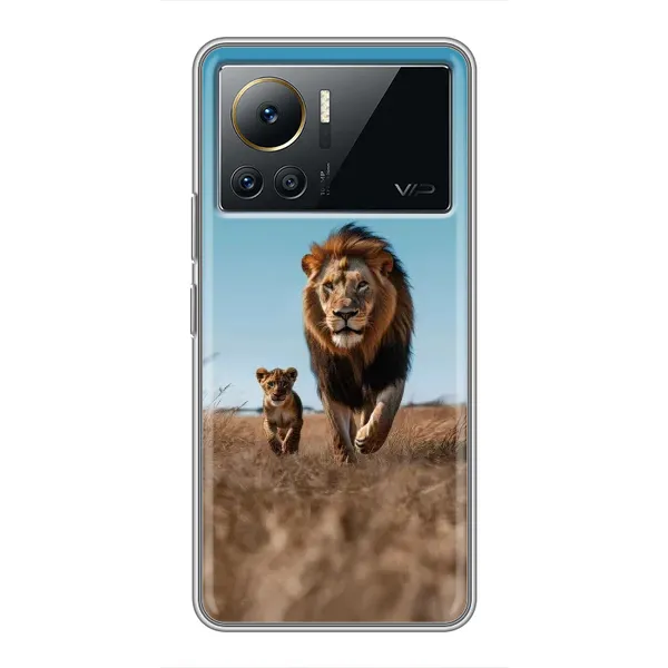 Чехол с принтом «Мусафа и Симба» для Infinix Note 12 2023