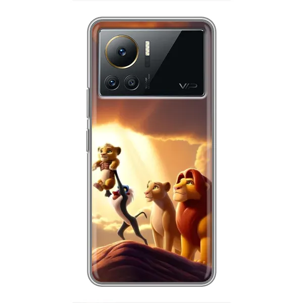 Чехол с принтом «Симба на презентации» для Infinix Note 12 2023
