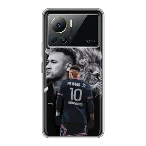 Чехол Неймар для Infinix Note 12 2023 (AlphaPrint) (Неймар Лев)