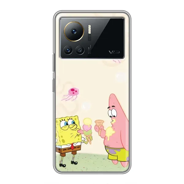Чехол с принтом «Патрик и Боб» для Infinix Note 12 2023