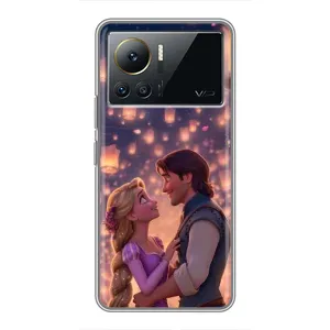 Чехол Рапунцель для Infinix Note 12 2023 (Принцесса и принц)