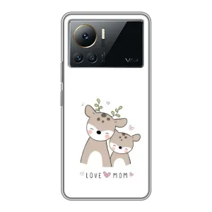Чохол з принтом «Оленята мама і малюк» для Infinix Note 12 2023