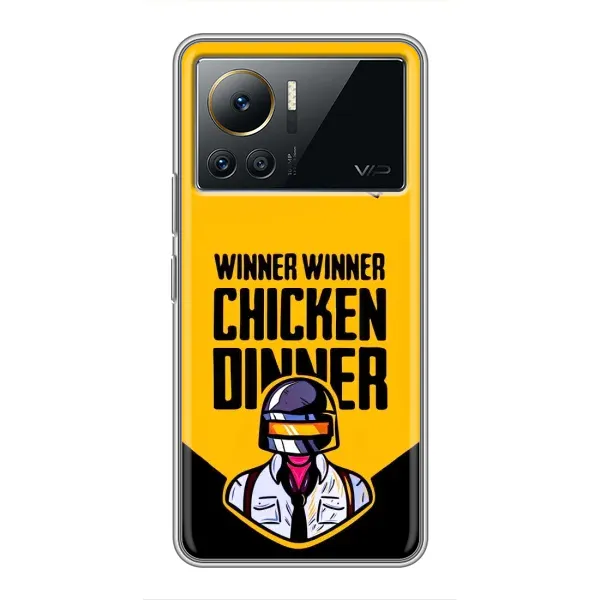 Чехол с принтом «Pubg шлем» для Infinix Note 12 2023