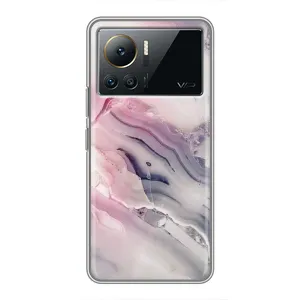 Мраморный чехол на Infinix Note 12 2023 (VPrint) (Пурпурный Мрамор)