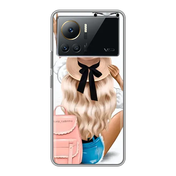 Чехол с принтом «Путешествие» для Infinix Note 12 2023