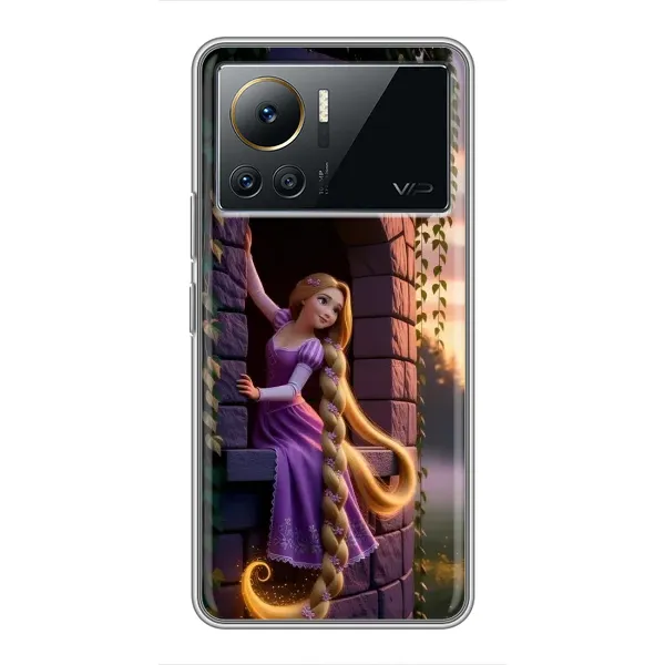 Чехол с принтом «Рапунцель на башне» для Infinix Note 12 2023
