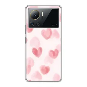 Чехол с розовым рисунком для Infinix Note 12 2023