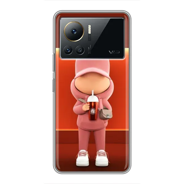 Чехол с принтом «С Кофе» для Infinix Note 12 2023