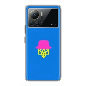 Чехлы для Infinix Note 12 2023  Укр. Символика (AlphaPrint) (Шапка на гербу)