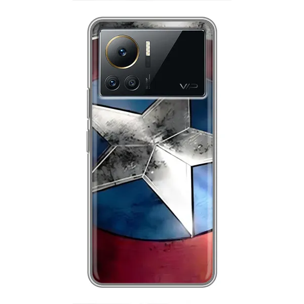Чехол с принтом «Щит Капитана Америки» для Infinix Note 12 2023