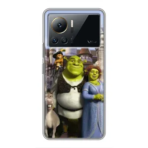 Чехол с мультфильмом Шрек на Infinix Note 12 2023 (Сказочные герои Шрека)