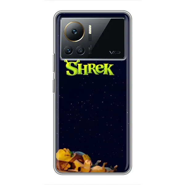 Чехол с принтом «Отдыхающий Шрек» для Infinix Note 12 2023
