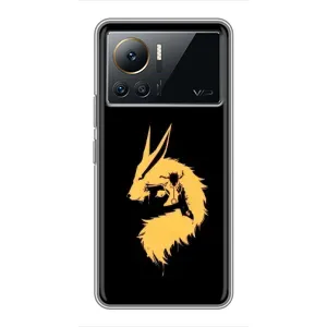 Чехол с принтом «силуэт Курама Наруто» для Infinix Note 12 2023