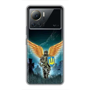 Чехлы с картинкой ЗСУ для Infinix Note 12 2023 (AlphaPrint) (Солдат ЗСУ)