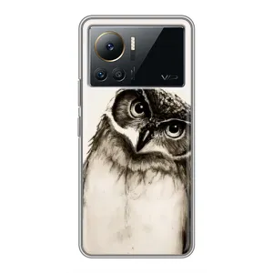 Чехол с птицами на Infinix Note 12 2023 (VPrint) (Сова)