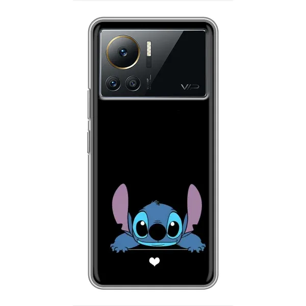 Чехол с принтом «Стич на черном» для Infinix Note 12 2023