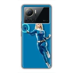 Чехол с принтом Фантастическая четверка для Infinix Note 12 2023 (Сью Сторм полет)