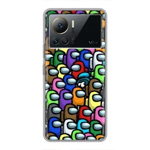 Чохли Амонг Ас для Infinix Note 12 2023 (AlphaPrint) (Убитий)
