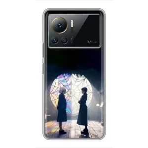 Чехлы Венсдей на Infinix Note 12 2023 Уэнсдей (AlphaPrint) (Уэнздей и Инид)