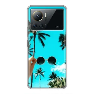 Силиконовый чехол с КАРТИНКАМИ лето для Infinix Note 12 2023 (AlphaPrint)